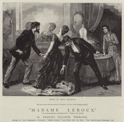 Fru Leroux af Percy Macquoid